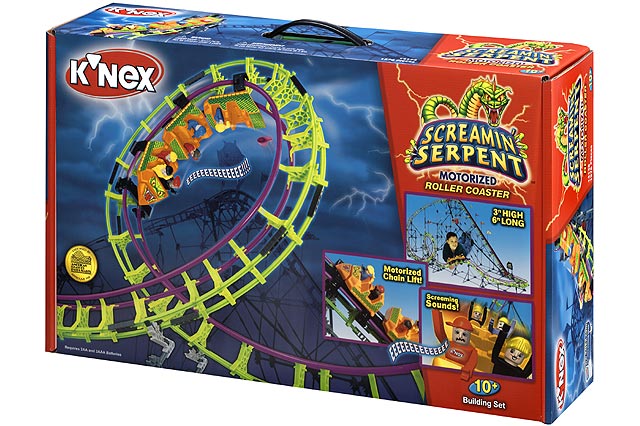 K'nex Screamin' Serpent Roller Coaster